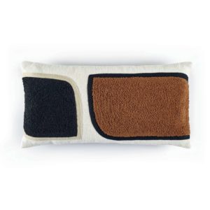 Coussin Elitis brocéliande tabac